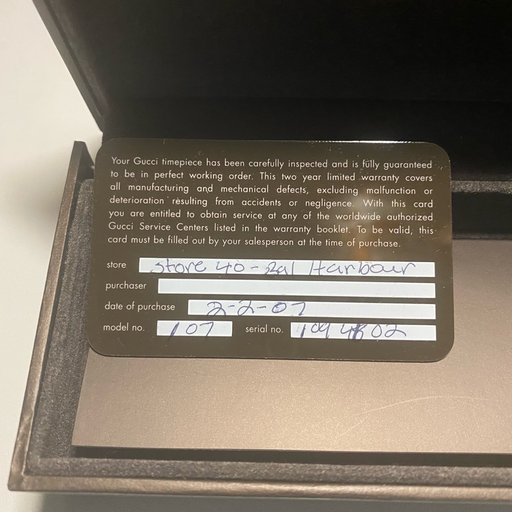 GUCCI Watch - Picture 10 of 11